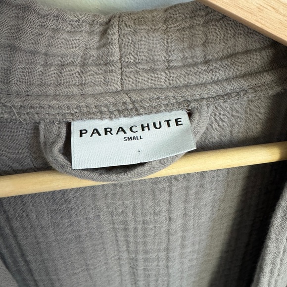 Parachute Unisex Size Small “Cloud Cotton Robe” in Gray - Picture 3 of 4
